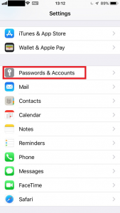 How to delete saved passwords on an iPhone